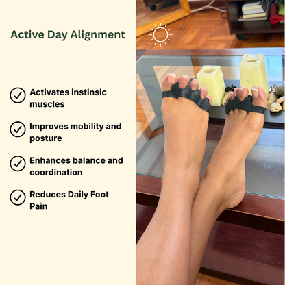 The Toe Spacer™ Medical-Grade Silicone