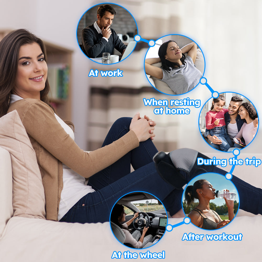 Hot Pulse Knee Massager