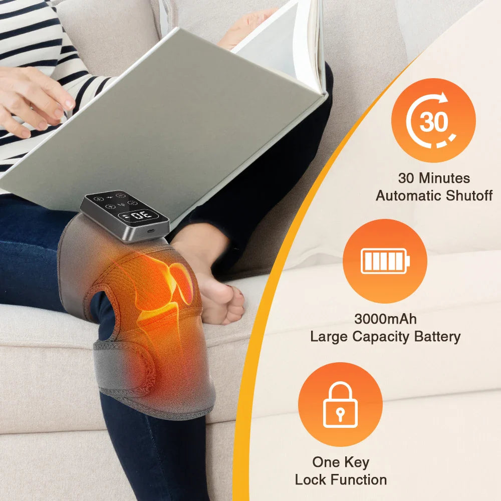Electric Heated Knee Massager Brace
