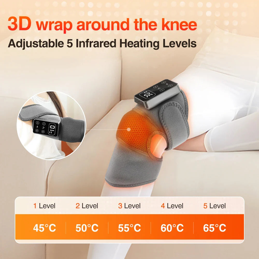 Electric Heated Knee Massager Brace