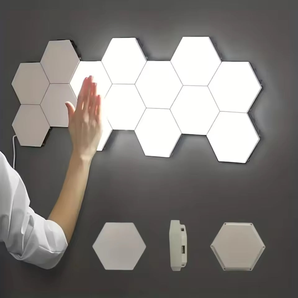 Hexagonal Smart LED Wall Lamp