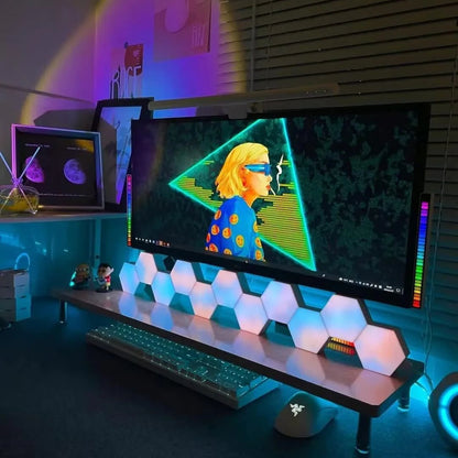 Hexagonal Smart LED Wall Lamp