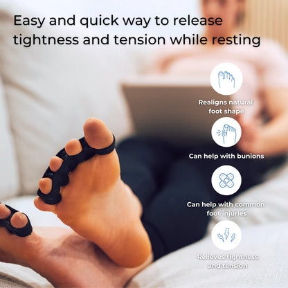 The Toe Spacer™ Medical-Grade Silicone